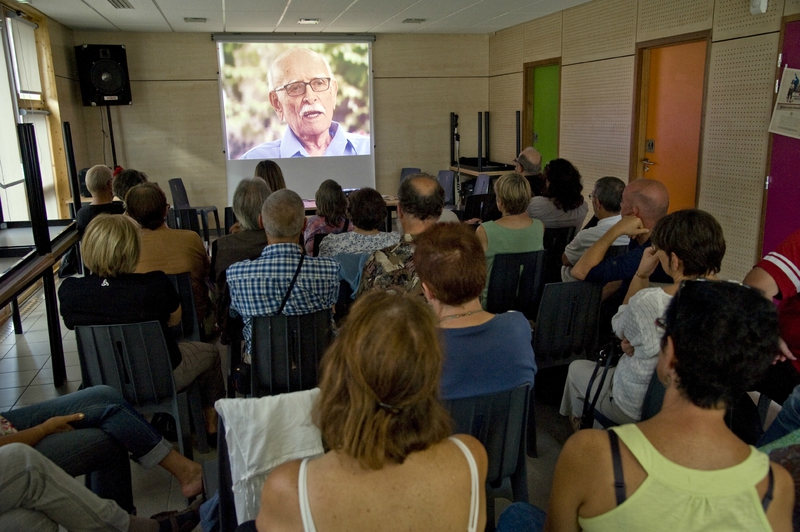 projection du film 