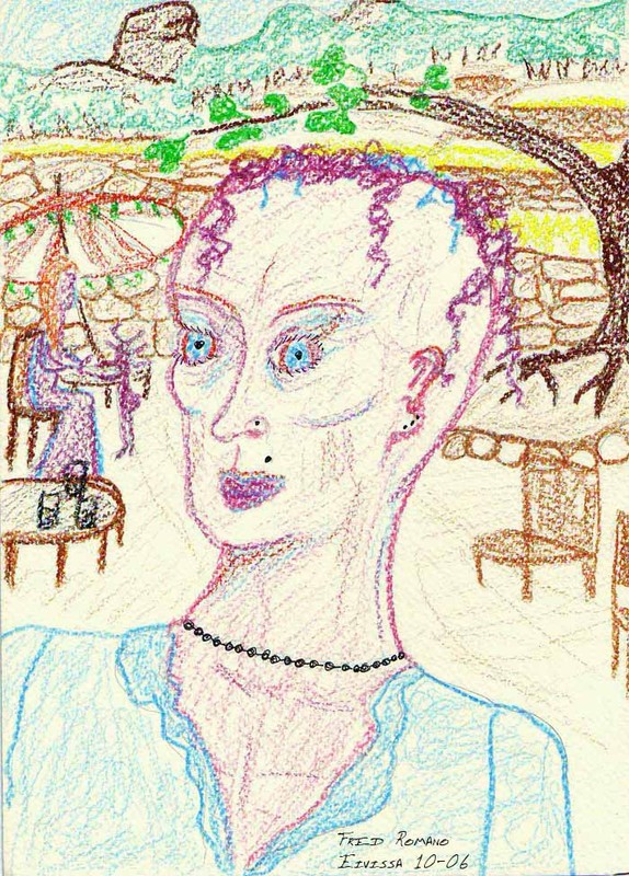 Jane au restaurant bio La Casita Verde