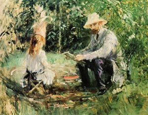 Eugene_Manet_and_His_Daughter_in_the_Garden_1883_Berthe_Morisot