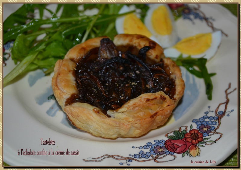 tartelette echalote