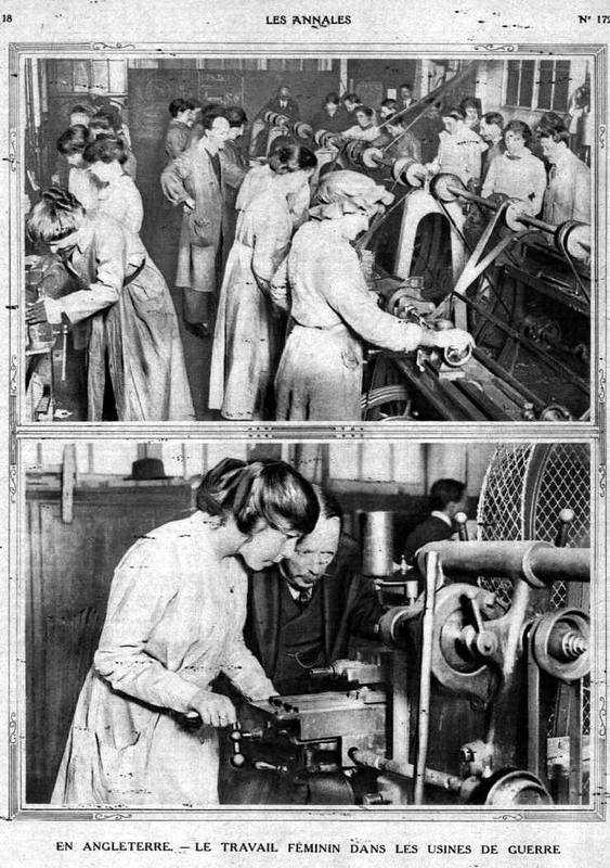 Femmes dans les usines de guerre