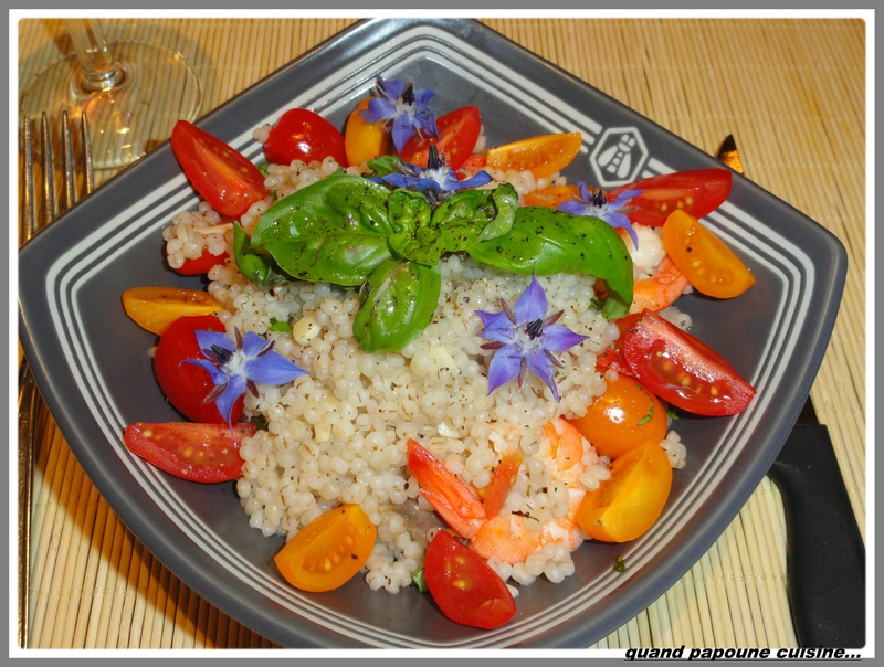 salade d'orge aux crevettes et tomates cerises-1860