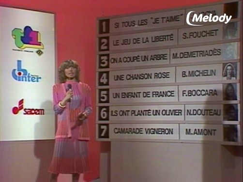 Evelyne Dhéliat 17860 Eurovision Qualification France Mars 1980