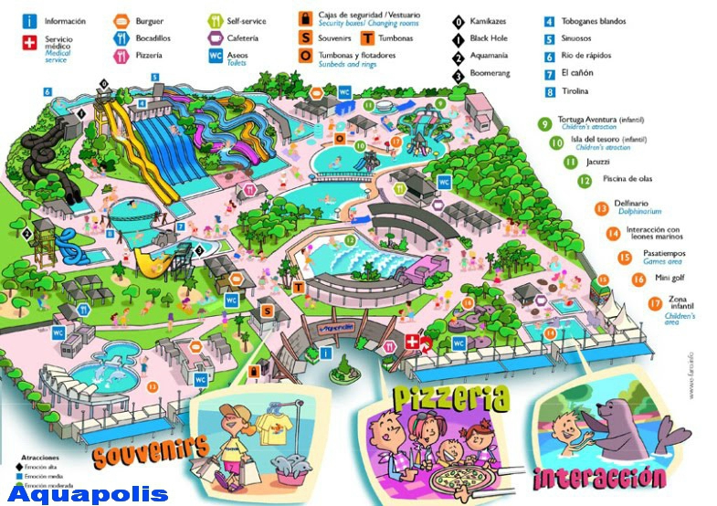 Aquapolis map