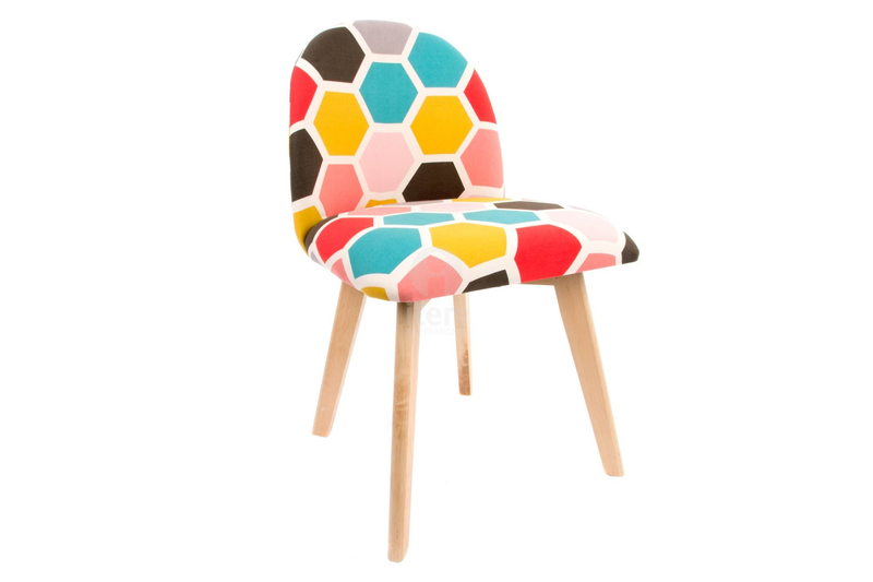 chaise colorée