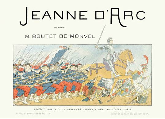 boutet de monvel, Jeanne d'arc (vers 1896)