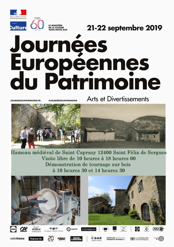 Affiche générique - Journées européennes du patrimoine 2019 bis