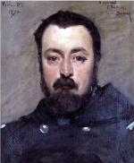 Carolus Duran, portrait de Berton (Dbre 1870)