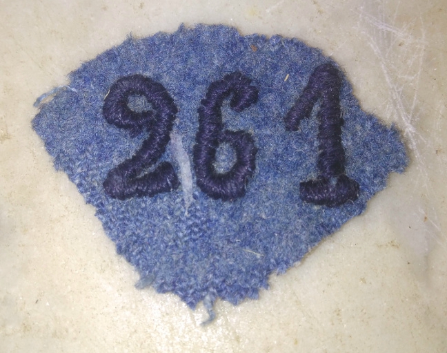 patte de col 261ème ri