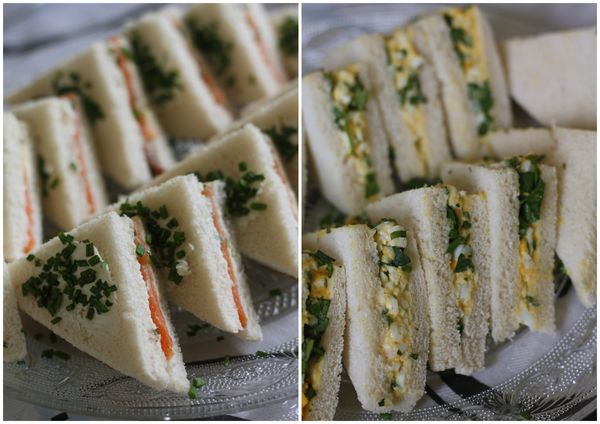mini sandwiches saumon et oeuf cresson blog chez requia cuisine et confidences