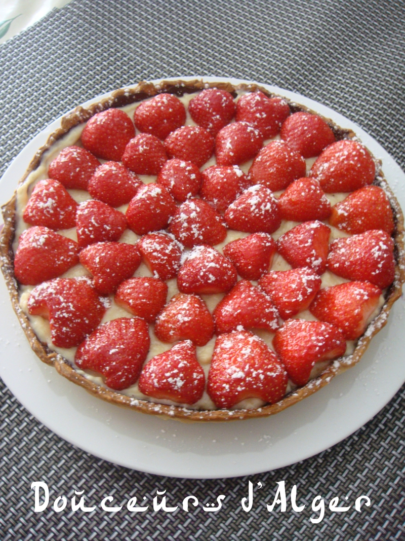 tarte aux fraises Piet Huysentruyt