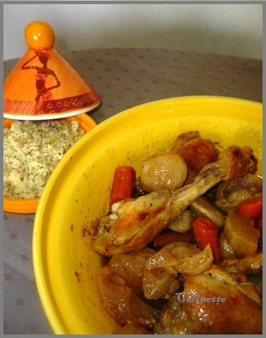 tajine de poulet aux navets et aux carottes 01