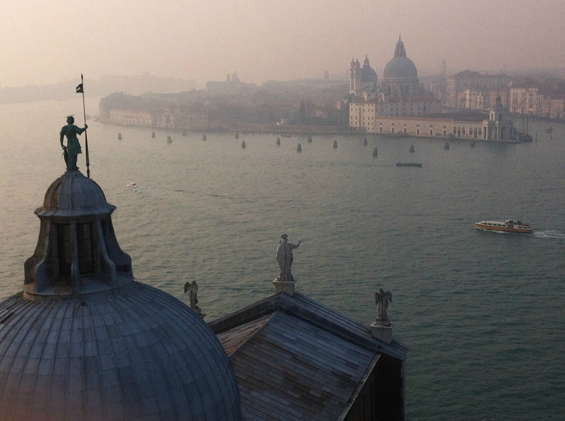 Campanile San Giorgio Maggiore vue Salute Venezia
