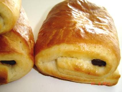 Pains au chocolat illusion recettes dessert Mes pains au chocolat à la map