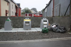 Marcey les Grèves chemin des Paturettes ordure poubelles déchets C3A