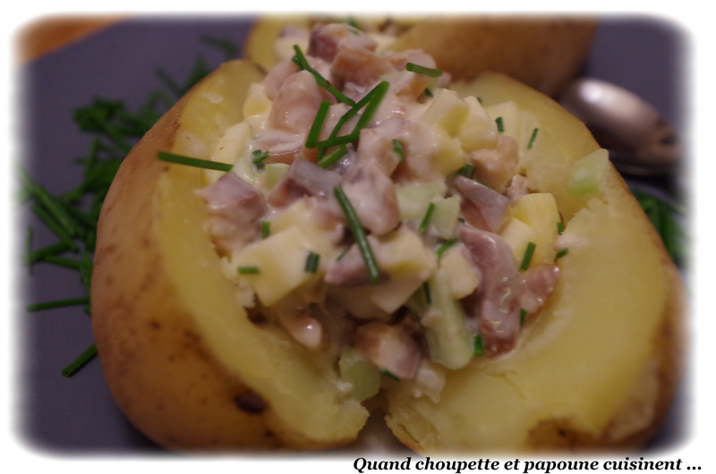 pomme de terre au four à la salade de hareng-768