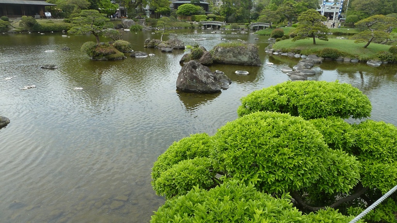 Japon 2016-2161 Kumamoto jardin Suizenji