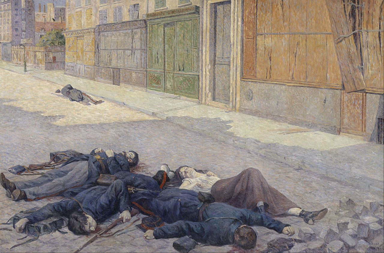Luce (Maximilien), Une rue de Paris en 1871 (1903-1905)