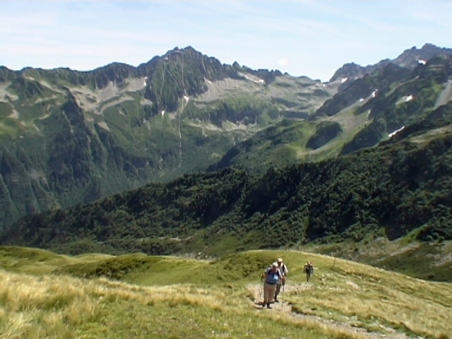 montée vers la Crête