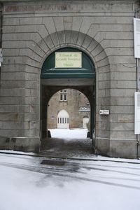 Avranches TGI Tribunal neige