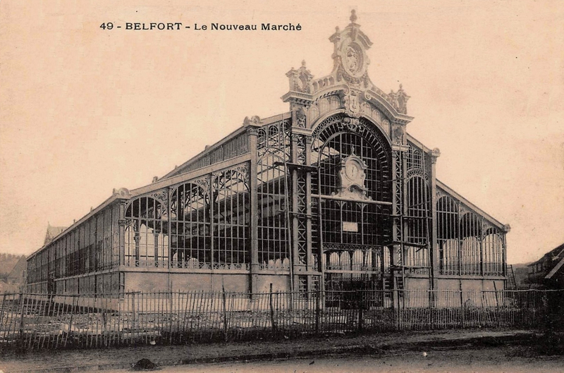 CPA Belfort Hall Marché