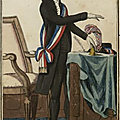 Le 27 avril 1791 à Mamers : <b>démission</b> du maire et du procureur de la commune.