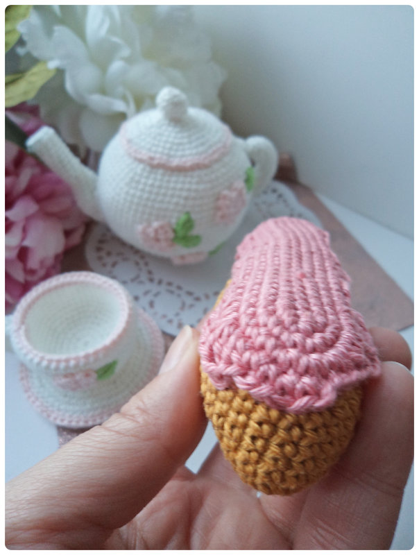 Eclairs au crochet CamDrey bricolent