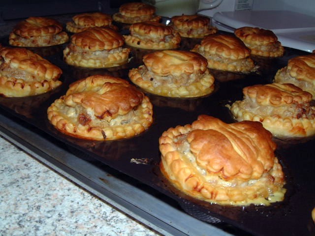 Tourtes à la viande