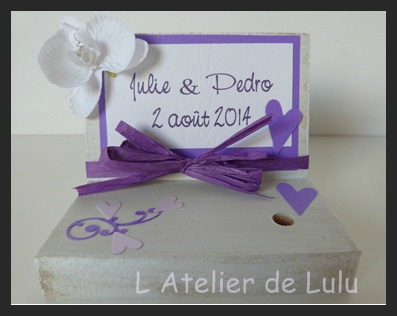 porte stylo decoration mariage