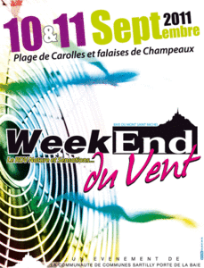 week end du vent Carolles 2011