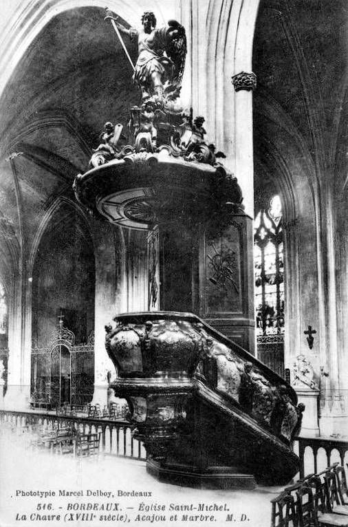 Basilique St Michel, la Chaire