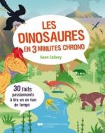 Les dinosaures en 3 minutes chrono couv