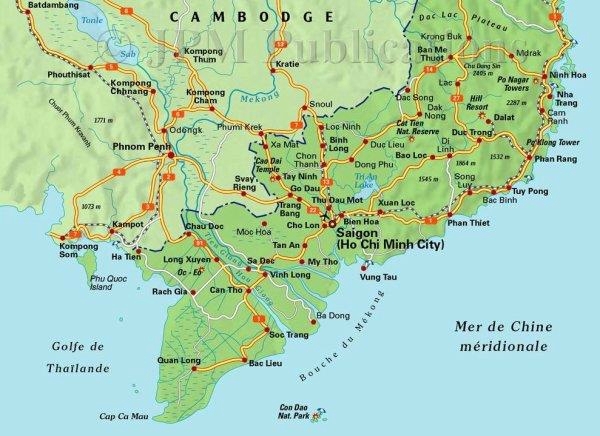 carte-vietnam-sud