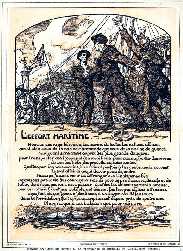 Prouvé effort maritime
