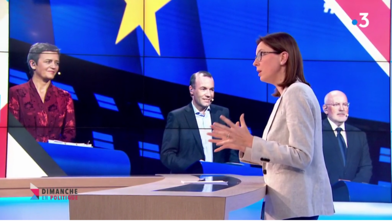 CANDIDATS EUROPEENS COMMISSION DE BRUXELLES MEDIA DIXIT WORLD