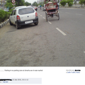 Contre les radars et les caméras, Facebook réseau routier à New delhi