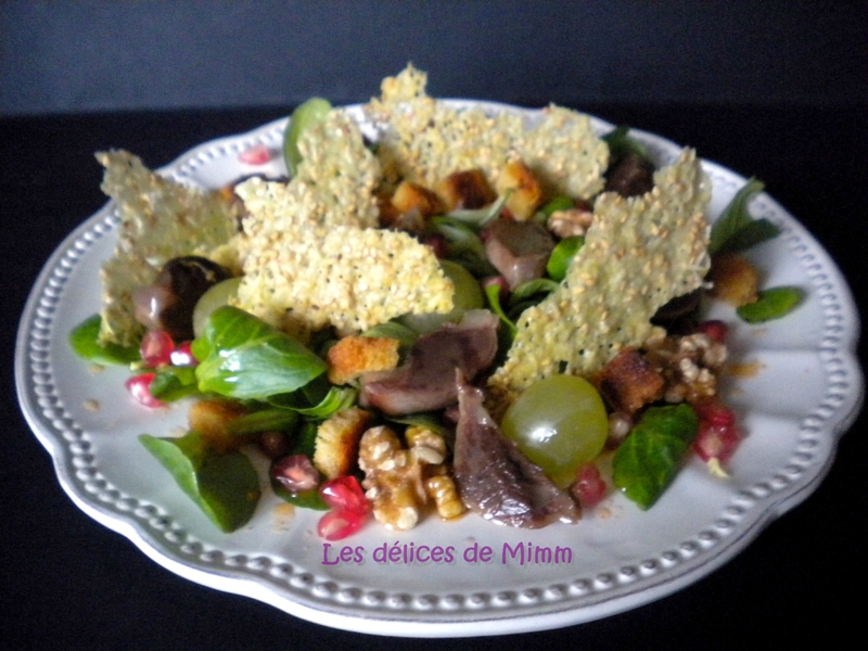 Salade d’automne aux gésiers de canard confits 5