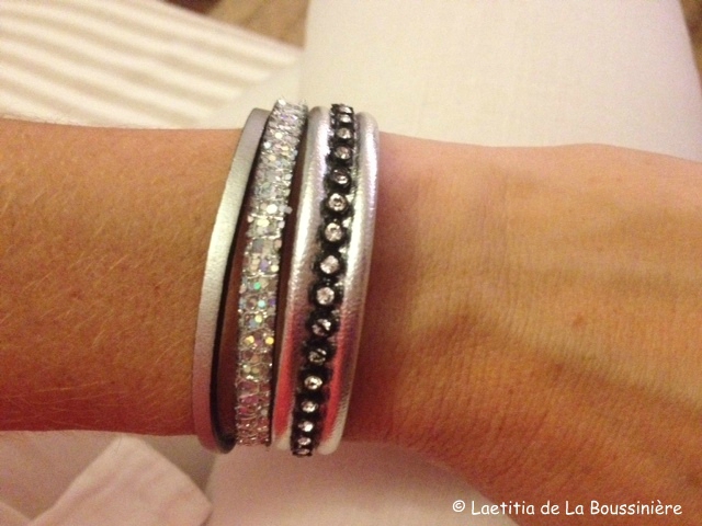 Le bracelet Manchette (argent) d'Amélie