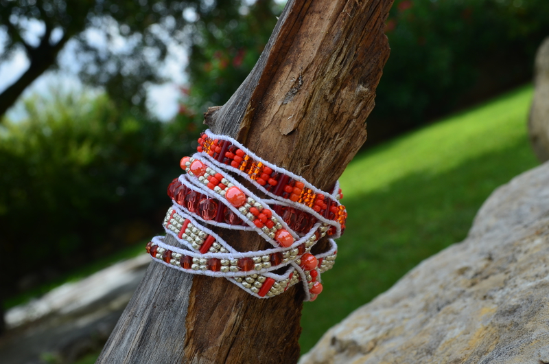 Bracelet_Wrap_5_tours_rouge_orange__7_