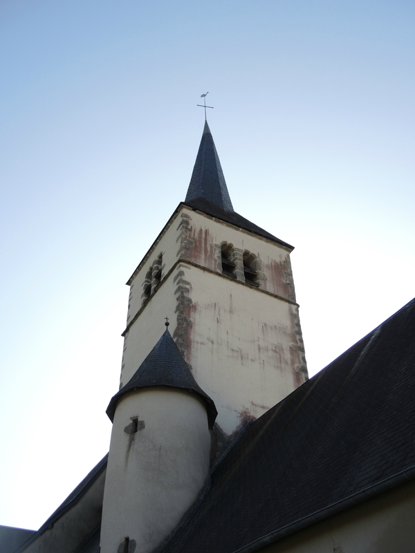 Corancy, église Saint Euphrone, clocher (58)