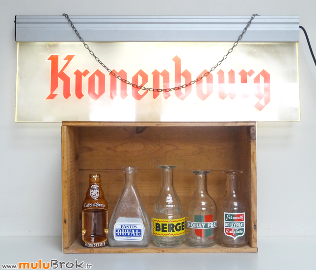 KRONENBOURG-bière-Enseigne-1-muluBrok-Pub-vintage