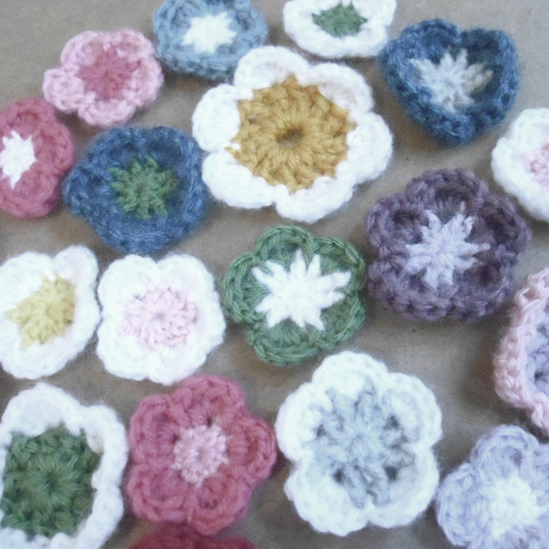 Fleurs crochets 2