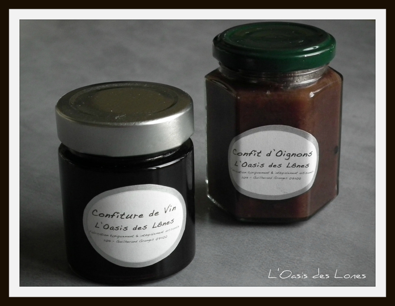 Confiture de vin Confit d'oignons @@