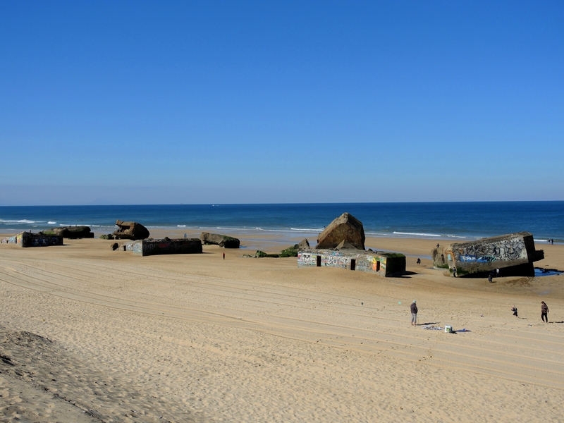 Capbreton, plage de la Savane, vue d'ensemble
