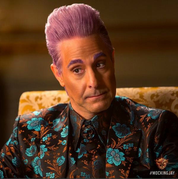 Caesar Flickerman MockingJay movie