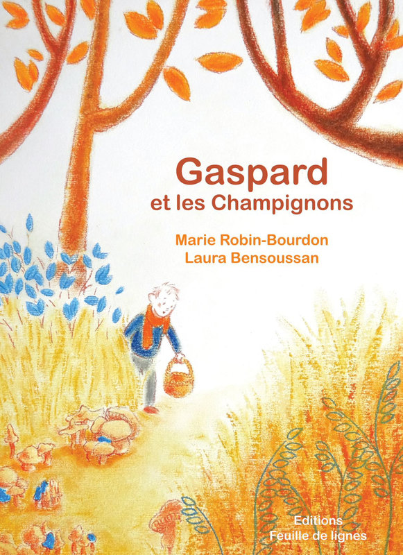 1ère de couv Gaspard et les Champignons 9782955866573