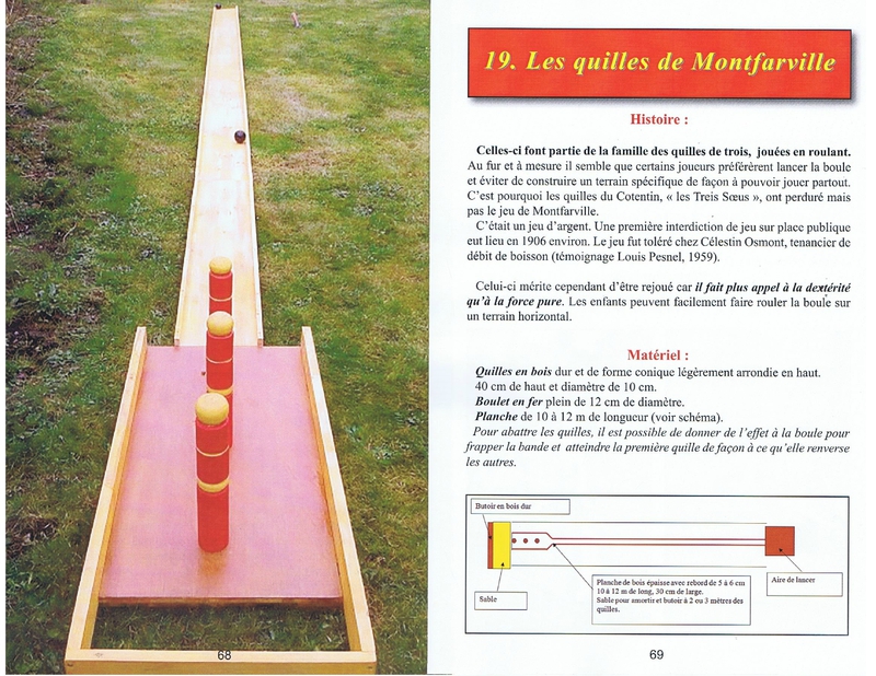 livre Jeux quilles de Montfarville (2p