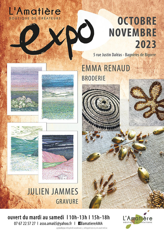 L'Amatière expo Octobre-Novembre 2023