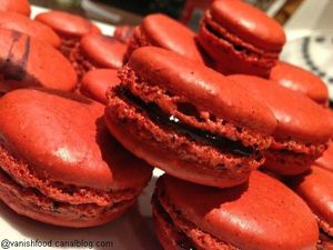 macarons chocolat