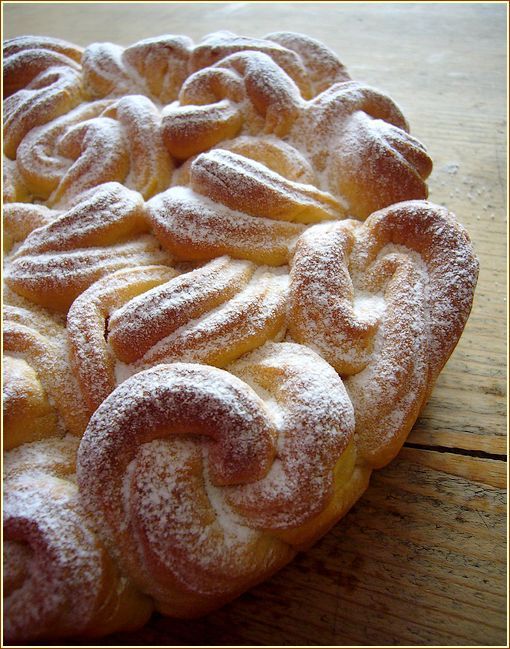 brioche celtique en coupe